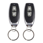 Unique Bargains Car Central Locking Keyless Entry System Kit with 2 Remote Controls, 4 Doors