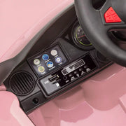 UBesGoo 12V Electric Ride on Car Toy, Pink