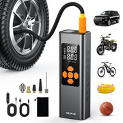 Nexpow MS22C-003 Cordless 150 PSI Air Compressor with Digital Dual Screen, Gray
