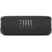 JBL JBLFLIP6BLKAM Flip 6 Portable Bluetooth Speaker powerful sound and deep bass IPX7 waterproof 12 hours of playtime arty Boost for multiple speaker pairing speaker for home outdoor and travel Black