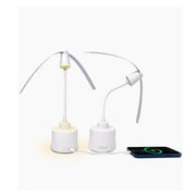 Tech2 Fly Fan & Portable Charger w/ INTEGRATED TABLE LAMP ( 2 PACK )