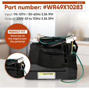 Cudnt WR49X10283 Compressor Inverter Control Board for GE Refrigerators, Black