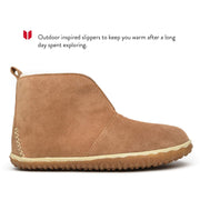 Minnetonka 40111 Moccasins Pile-Lined Boot Slippers for Ladies, Cinnamon, 8M