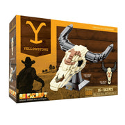 Yellowstone Brickcraft Yellowstone Steer Skull Building Kit (563-Piece Set)