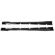 Unbranded Side Skirt Extension Pair, Gloss Black ABS Plastic, M Performance Style, Custom Fit for Civic Sedan 2016-2021