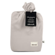 Allswell 4-Piece King Sheet Set, Soft Silky Luxury 100% TENCEL, 320 Thread Count Sateen, Cream Glaze, Deep Pocket
