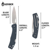 Gerber Gear Greatest Hits Gift Set 3-piece Knife Set, Lightweight and Minimalist Design