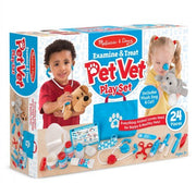 Melissa & Doug 8520 Examine & Treat Pet Vet Play Set for Kids
