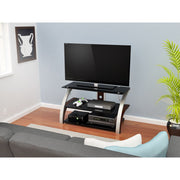 Z-Line Designs Elecktra W TV Stand, 40-Inch, Brown
