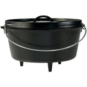 Lodge 8-Quart Cast Iron Deep Camp Dutch Oven