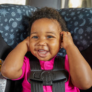 Cosco Kids Scenera Extend Convertible Car Seat, Moonlit Night, Rear- and Forward-Facing, Slim Profile, Adjustable 5-Point Harness, Lightweight
