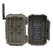Stealth Cam Fusion Max 2.0 Cellular Trail Camera, 36MP, 1080P HD Video with Audio, 80ft PIR Detection, 16GB Storage, 16 AA Batteries, Bark Camo