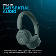 JLab Go Lux ANC On Ear Headphones, Hybrid Active Noise Cancelling, Bluetooth 5.0, Sage