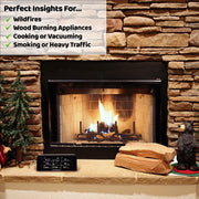 AirKnight AK1000 9-In-1 Indoor Air Quality Monitor Indoor Portable CO2 Monitor