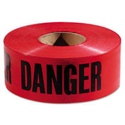 Milwaukee 77-1004 3X1000 Danger Red 3Mil Tape 1Rl