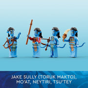 Lego Avatar Toruk Makto & Tree of Souls Building Set, 1212 Pieces, Multicolor, Includes Jake Sully and Neytiri Minifigures, Glow-in-the-Dark Pandora Scenes, 75574