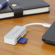 Aluratek AUCRC303F USB 3.2 Type-C Memory Card Reader