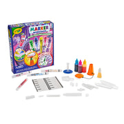 Crayola Marker Workshop DIY Craft Set, Build 20 Custom Scented and Emoji Markers, Includes Assembler and Labels, Ages 6+