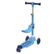GOTRAX BoblooPro Kids Kick Scooter with LED Light-Up Wheels, Adjustable Handlebars, Foldable Removable Seat, Pink