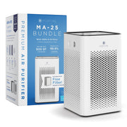 Medify Air MA-25 BUNDLE with HEPA H-13 Filter, White