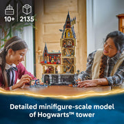 LEGO Harry Potter Hogwarts Castle The Main Tower Building Set with 12 Minifigures Multicolor 2135 Pieces 76454