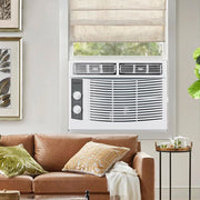 Ktaxon Window Air Conditioner 5000 Btu, 7 Temperature, 2 Cooling and Fan Settings, White - Easy to Operate