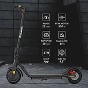 5th WHEEL W16S 300W Electric Scooter with Turn Signal, 8.5