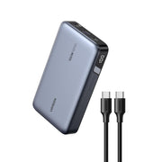 Ugreen 20000mAh 100W Nexode Power Bank, USB C 3-Port PD Fast Charging, Digital Display, Compact Lightweight Design, 25188