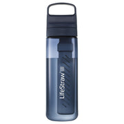 LifeStraw Go Series BPA-Free Water Bottle with Filter - Aegean Sea Blue - 22 oz.
