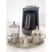 Arzum Okka OK004-K Minio Automatic Turkish Coffee Maker, Black/Silver