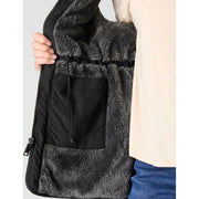 Carhartt Women's Rain Defender Relaxed Fit Lightweight Insulated Mock Neck Vest, Black, Medium, 107100
