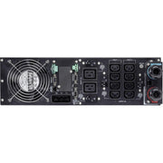 Eaton 9PX6KSP Uninterruptible Power Supply, Online Double-Conversion, 5500 VA, 4900 W, Rack/Tower 4U, 120/208V Input, 6 NEMA 5-20R, 1 L6-30R, 1 L14-30R Outputs, Hardwired