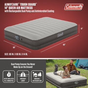 Coleman 90534E AlwayzAire Tough Guard Air Mattress Queen 14