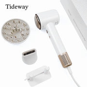 Focusee M02 Tideway High-Speed Hair Dryer with Brushless Motor, Ionic Care, 4 Heat Settings, Smart Thermo Control, Gold