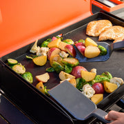 Blackstone Camping Griddle, 20 x 14 Inch, Ceramic Titanium Coated, 2 Burners, 280 Sq In Cooking Surface, Portable Briefcase Design, 2363