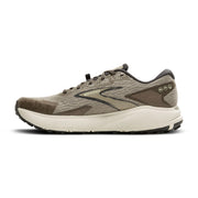 Brooks Divide 5 Trail Running Shoes for Men, Lightweight DNA LOFT v2 Cushioning, London Fog Falcon Ebony, Size 9M, 110429-262