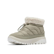 Columbia Snowtrot Shorty Women's Winter Snow Boots, 200g Insulation, Omni-Heat Lining, Omni-Shield Water Resistant, Grey Green Dark Stone, Size 7.5, 2075121