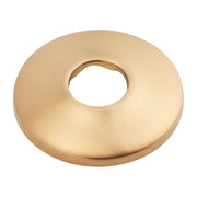 Signature Hardware Shower Arm Flange, Brushed Gold, Brass Construction, 2.5 in Width, 3/8 in Projection, SH272BG
