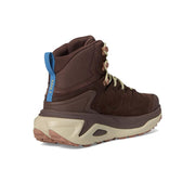 Hoka Kaha 3 GTX Hiking Shoes, Waterproof Nubuck Leather Upper, Vibram Megagrip Outsole, Walnut/Oyster Mushroom, Men's 11 Medium