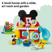 LEGO DUPLO Disney Mickey Mouse Clubhouse 87-Piece Building Set with Minnie & Pluto, Ages 2+, 6585493