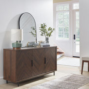 Better Homes & Gardens BHF336158813003 Wyatt Geo TV Stand for TVs up to 70 , Walnut Finish