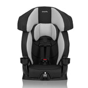 Evenflo Chase Plus 2-in-1 Booster Car Seat Huron Black - Converts from 5-Point Harness to High-Back Booster