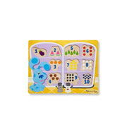 Melissa & Doug 33024 Blue's Clues & You! Wooden Chunky Puzzle - Fridge Food (10 Pieces)