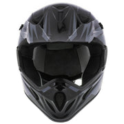 Raider RX2 MX Off-Road Helmet for Adults - Black/Silver - L