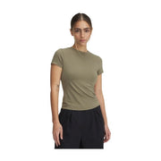 Under Armour Meridian Core Short Sleeve T-Shirt for Women, Moisture-Wicking, Lightweight, Bayou, Small, 81725170