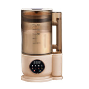 Jinyi Automatic Nut Milk Maker Countertop Blender, 50oz Glass Jar, 7 Functions, Adjustable Speed, White