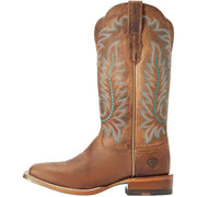 Ariat 10042423 Frontier Tilly Western Boots for Ladies,  Rodeo Tan,7M