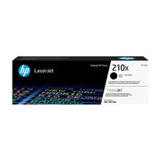 HP 210X Black High-Yield LaserJet Toner Cartridge, 7,500 Page Yield, W2100X