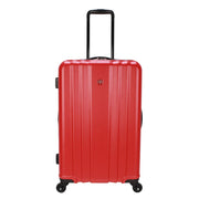 Moda Hard Side 3 Piece Luggage Set, Durable ABS Material, Multi-Level Locking Telescopic Handles, Smooth 4-Wheel Spinners, Coral, 28-Inch, 24-Inch, 20-Inch MD31014526853CL