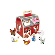 Melissa & Doug 30149 Take Along Sorting Barn